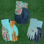 Midwest Women's Garden Gloves, 3 Pairs: Performance Leather, Nitrile, Latex. Fixed Price $29.88.