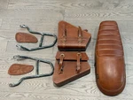 Fit For Royal Enfield Gt & Interceptor Seat, Knee Pad, Bags, Pannier Mounting. Fixed Price $250.00.