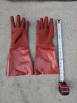 Best 728R10 Hustler Gloves Red Pvc/nitrile, Size 10, Pack Of 12 Pairs. Fixed Price $19.99.