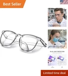 Safety Glasses, Stylish Goggles With No Fog Lense, Alternatives To Regular Pr.... Fixed Price $27.17.