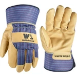 Wells Lamont White Mule Cowhide Leather Palm Work Gloves Mens Large. Fixed Price $30.99.