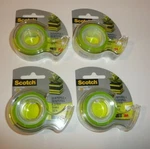 Lot Of Scotch Tapes Colorful Green Expressions 3/4 Inch Bright. Fixed Price $9.95.