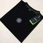 Boss Men's Black Cotton Jersey Logo Crew Neck Short Sleeve T-shirt Size. Fixed Price $59.00.