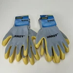 Lot Of Hardy Latex Coated Work Gloves 90912. Fixed Price $6.00.