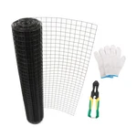 Chicken Rabbit Mesh 48''X50' Hardware Cloth 1.5" Electric Welding Net With Glove. Fixed Price $50.00.