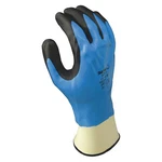 Showa Coated Gloves, Nitrile, Sandy, Full, Not Rated Abrasion Level, Blue, 7 1. Fixed Price $18.80.