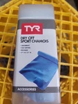 Tyr Off Sport Towel Blue 17" X 13" W/ Case, Fast Drying For Reuse, Nip. Fixed Price $6.90.