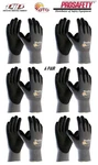 6- 34-844 Maxiflex Nitrile Grip Foam Dotted Palm Coated Construction Work Gloves. Fixed Price $36.99.