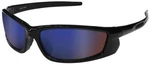 Radians Voltage Safety Glasses With Black Frame And Electric Blue Lens. Fixed Price $13.99.