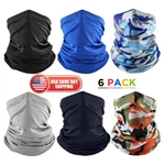 6X Winter Face Mask Sun Shield Neck Gaiter Cover Balaclava Bandana Women Kid. Fixed Price $9.99.