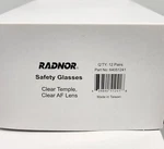 Pack Radnor Safety Glasses W/ Clear Frame Anti Fog Lens 64051241. Fixed Price $34.99.