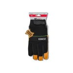 Kinco Premium Men's Hybrid Driver Gloves Black/orange Pair 102-L. Fixed Price $20.95.