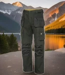 $80 Caterpillar Work Pants Mens 36X32 Large Black Trademark Cordura Trousers. Fixed Price $39.99.