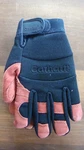 Women's Carhartt Waterproof Breathable Pigskin Leather Palm Gloves Black/orange. Fixed Price $8.50.