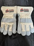 Big Jake Mcr Leather Palm Safety 1700 Work Gloves Sz Large. Sewn With Kevlar. Fixed Price $8.50.