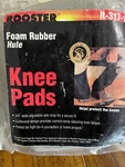 Knee Pads Foam Rubber By Rooster "tough Tradition" R-317-1. Fixed Price $17.95.