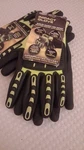 Pugs Impact Glove High Protection Nitrile Rubber Black/green. Fixed Price $17.95.