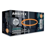 Ambitex 6 Mil Exam Grade Black Nitrile Powder-free Medium Gloves (1,000 Pack). Fixed Price $55.99.