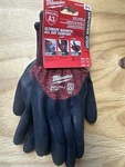 New Milwaukee 48-22-8982 Impact Cut Level 5 Nitrile Gloves Large Lg. Fixed Price $16.99.