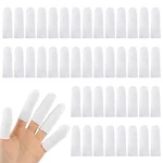 100 Pieces Cotton Finger Cots, Cloth Sleeves With Elastic Rings Toe. Fixed Price $12.76.