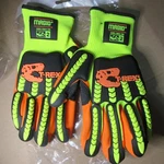 Magid T-rex Flex Series Sandy Nitrile Coated Impact-resistant Work Gloves Large. Fixed Price $6.99.