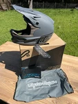 Troy Lee Designs D3 Fiberlite Helmet In "stealth Gray" (size Large). Fixed Price $295.00.