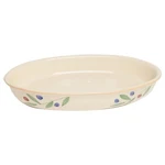 Caleca Olivella 16" Oval Baking Dish Hand Painted Made Italy. Fixed Price $58.00.
