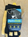 New Wells Lamont Men's Hydrahyde Water Resistant Leather Work Gloves Size Medium. Fixed Price $13.39.