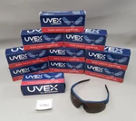 Honeywell Uvex SX0105X Adjustable Tinted Safety Glasses W/ Blue Frame Lot Of. Fixed Price $37.95.