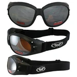Global Vision Motorcycle Padded Goggles Sunglasses 2 Pair Driving Mirror And. Fixed Price $19.99.