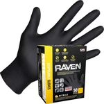 Sas Safety, Raven Gloves 50 Packs 7MIL Pf Exam Textured, Size L, Color Black,. Fixed Price $11.99.