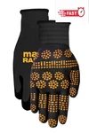Midwest Radial Max Grip Work Gloves 6-PACK, Unisex, Black And Yellow, Lx. Fixed Price $38.50.