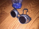 Vintage Nouvelle Vague Motoring Gunnery Style Goggles Retro Model Gsf Din 27. Fixed Price $105.00.