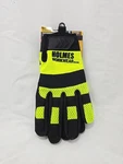 Nwt Holmes Workwear Performance Gloves Mens Large Neon Green Black. Fixed Price $17.00.