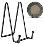 3 Pack 6 Inch Plate Stands Black Metal Display Holder Easel Frame Book Photo. Fixed Price $14.35.