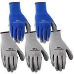Wells Lamont 5-PAIR Pack Nitrile Work Gloves Lightweight, Abrasion. Fixed Price $10.79.