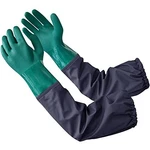 Full Arm Rubber Glove, 25 Long Sleeve Waterproof Pond Gloves, Chemical Resist.... Fixed Price $13.99.