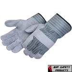 12 Pairs Leather Palm Safety Split Cowhide Welding Cuff Gloves Size Large. Fixed Price $32.50.