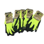 Forester Pair Of 5 Insulated Rubber Palm Neon Safety Work Grip Gloves Size Large. Fixed Price $29.95.