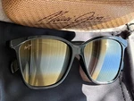 Maui Jim Liquid Sunshine Mj 601 02 Black Frame + Grey Polarized Gradient Lenses. Fixed Price $193.00.