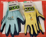 Mid West Ladies Gripping Nitrile Coated Palm Gloves, Gardening 2 Pk New. Fixed Price $8.99.