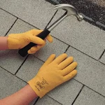 Showa 962M-09 Coated Gloves, Pvc, Textured, Full, 3 Abrasion Level, Yellow,. Fixed Price $5.56.