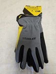 Stanley Multi-purpose Utility Mechanics Gloves Large 3 Pack Black Yellow Gray. Fixed Price $13.99.
