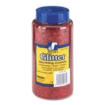 Pacon Spectra Glitter, 0.04 Hexagon Crystals, Red, 16 Oz Shaker-top Jar. Fixed Price $22.10.