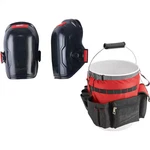 Flexible Knee Pads With Bucket Organizer Tool Bag. Fixed Price $82.84.