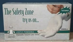 Safety Zone Disposable Textured Powdered Latex Gloves, Sz Small, 100/BX. Fixed Price $17.09.