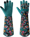 New Gardening Gloves For Women, Leather Long With Grip Fast. Fixed Price $23.09.