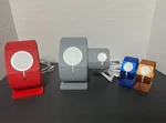 Wireless Iphone Dock, Apple Watch Charger, Combo Both. Fixed Price $24.99.