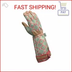 Rose Pruning Vegan Leather Garden Gloves With Long Forearm Protection. Fixed Price $19.55.