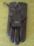 Nwt Hugo Boss Hentor Black Lamb Leather Women's Gloves Sz 9. Fixed Price $79.00.